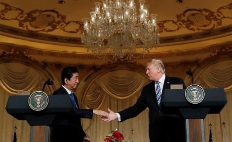 日本首相安倍晉三辭職，再也不用討好變幻莫測的美國總統特朗普了